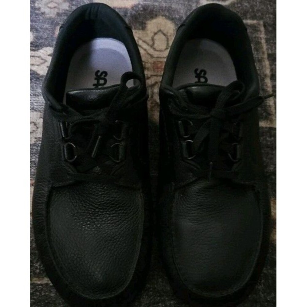 SAS Bout Time Black Loafers 12.5WW